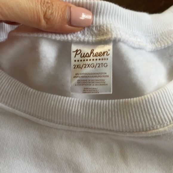 Pusheen Colorblock Crewneck Sweatshirt - Picture 2 of 3